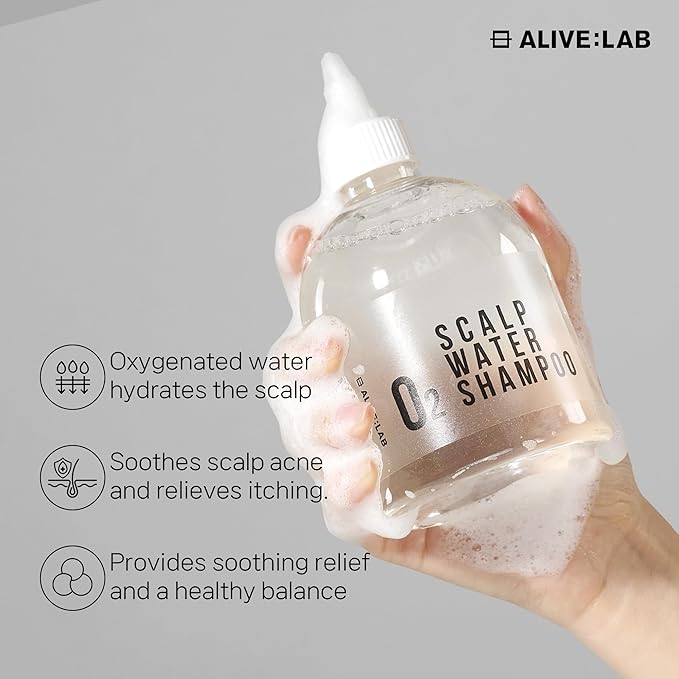O2 Scalp Water Shampoo [350ml] - Image 5