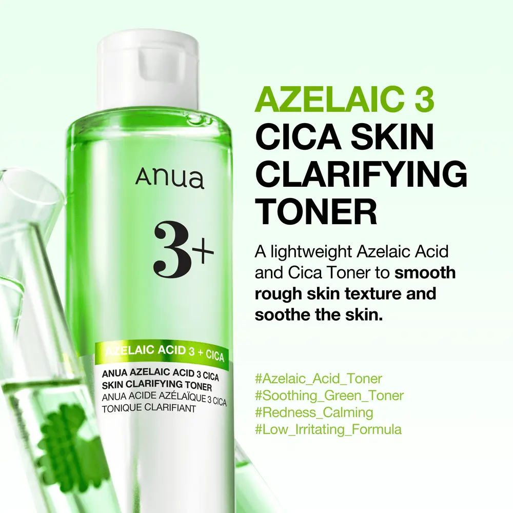 Azelaic Acid 3 Cica Skin Clarifying Toner [250ml] - Image 4
