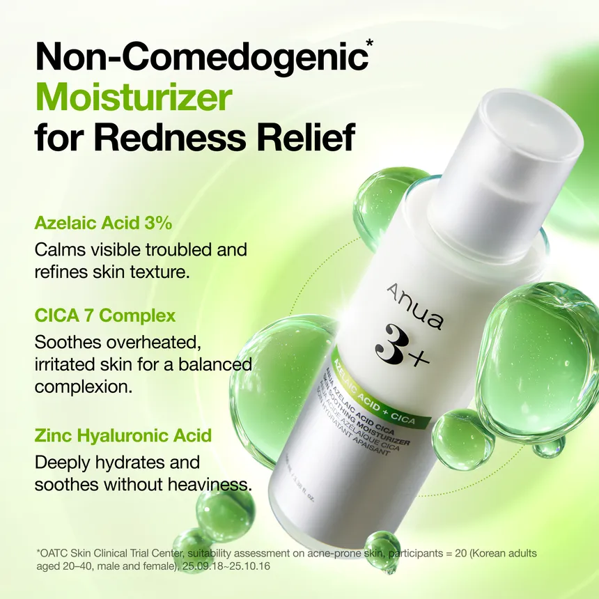 Azelaic Acid Cica Skin Soothing Moisturizer [100ml] - Image 4