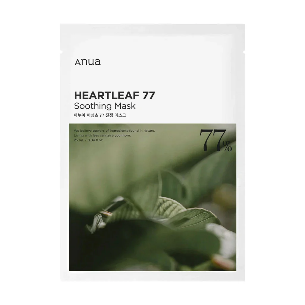Heartleaf 77% Soothing Sheet Masks - Image 4