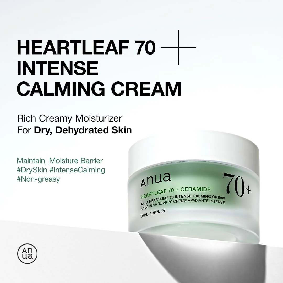 Heartleaf 70 Intense Calming Cream [50ml]  - Image 5