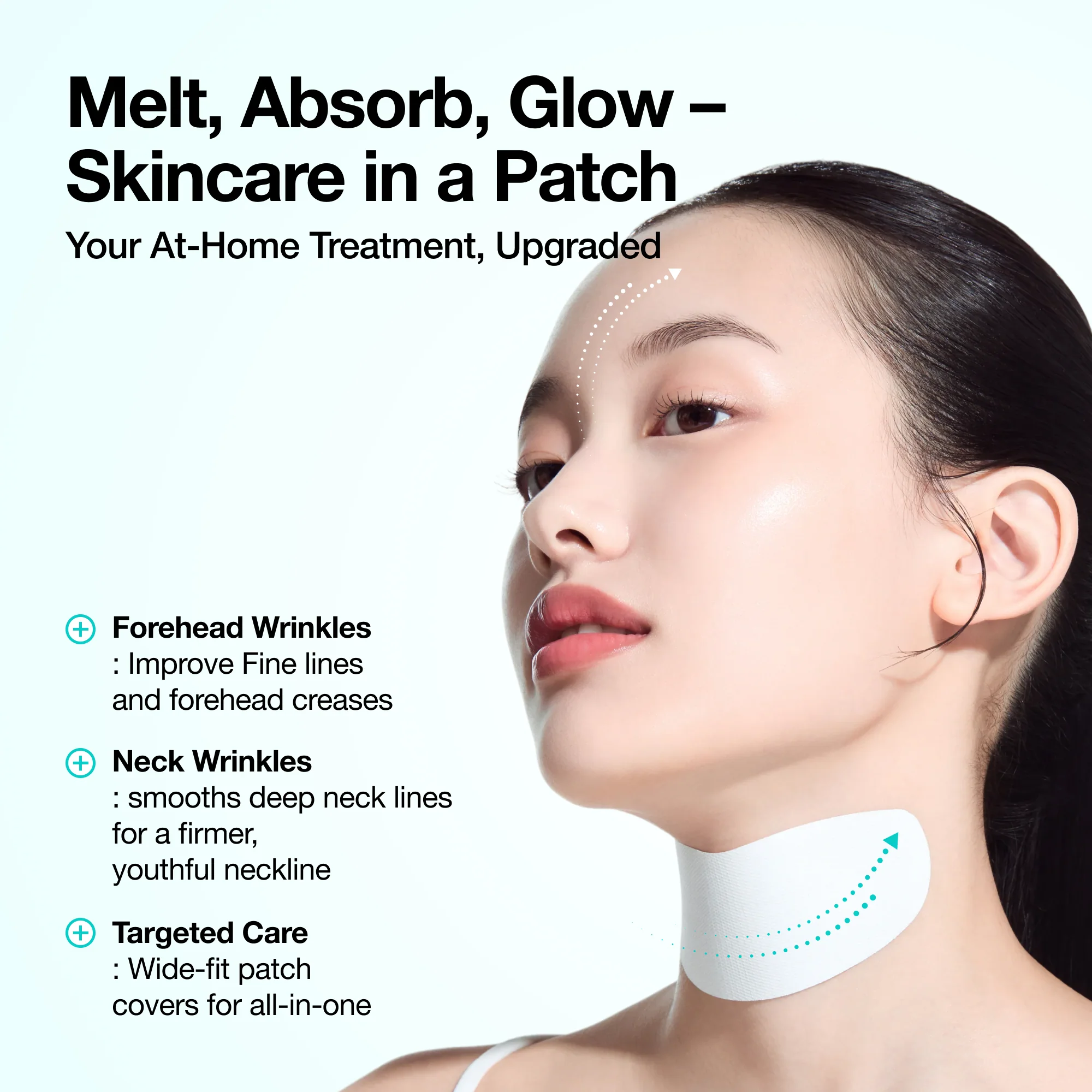 PDRN Collagen Melting Patch For Neck [4pcs] - Image 2