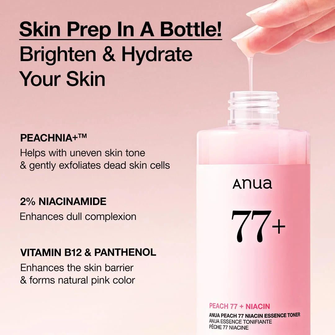 Peach 77 Niacin Essence Toner [250ml]  - Image 4