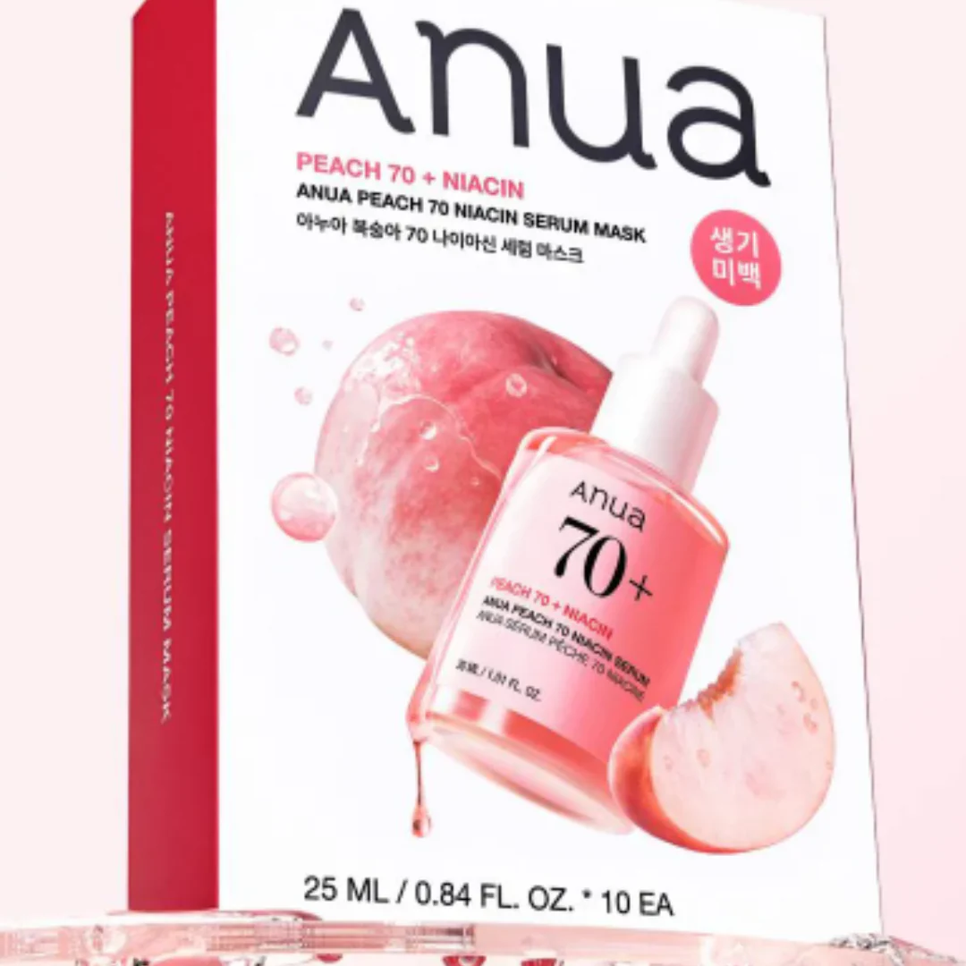Peach Niacin Serum Mask [25ml] - Image 2