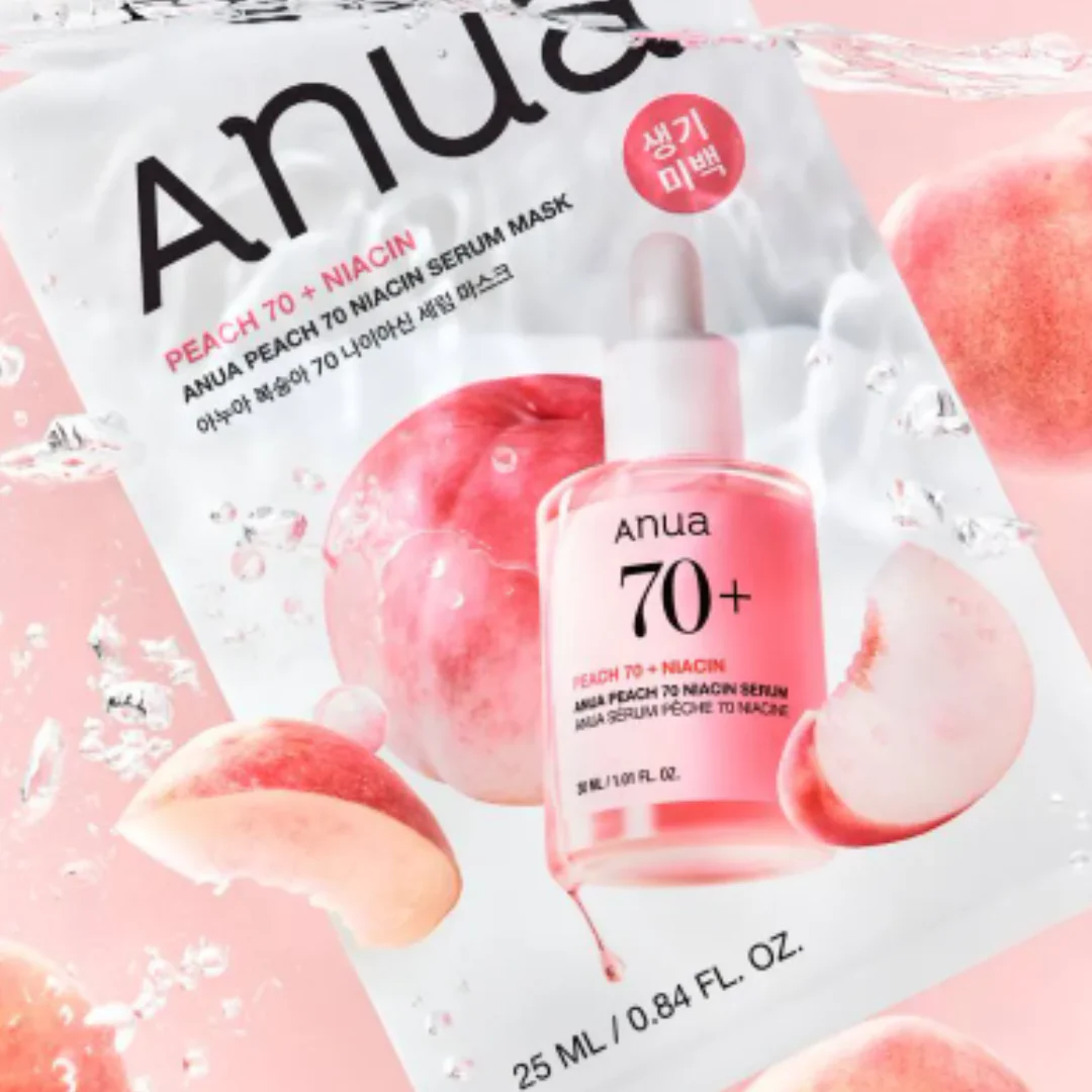 Peach Niacin Serum Mask [25ml] - Image 4