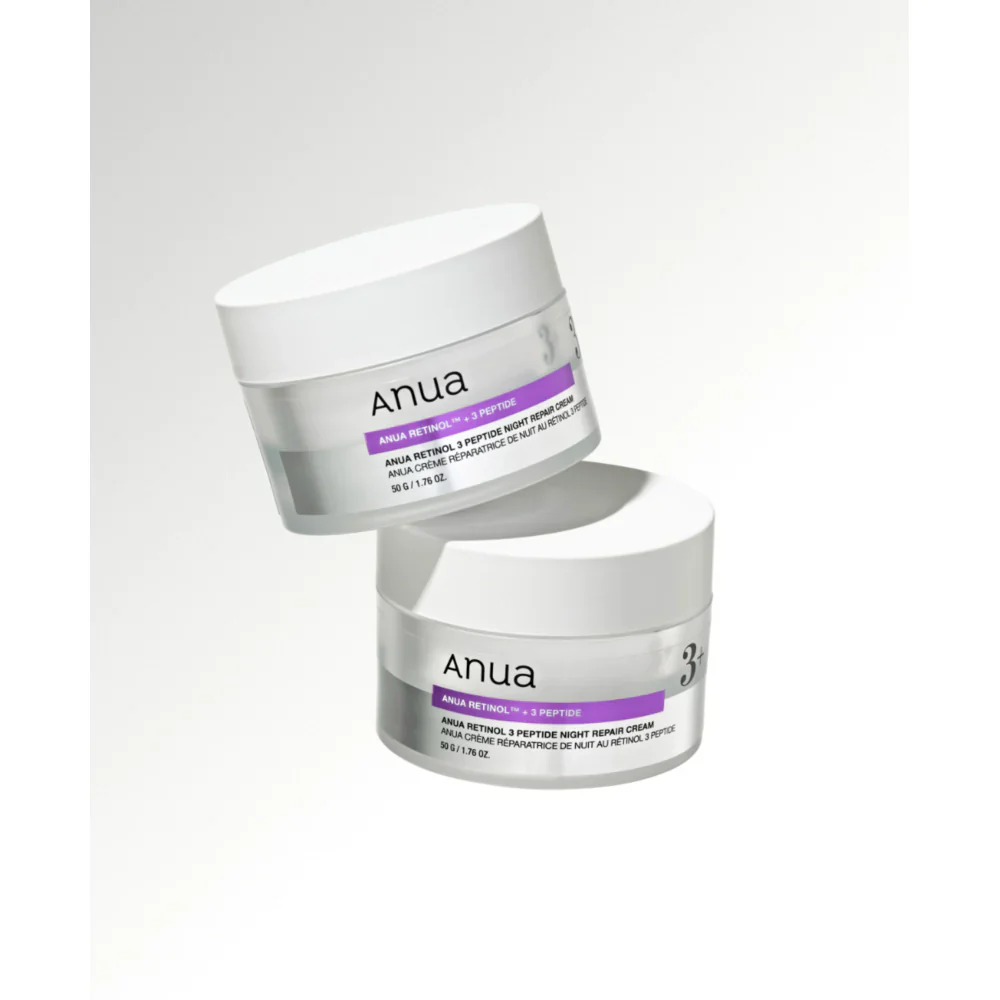 ANUA Retinol 3 Peptide Night Repair Cream [50ml] - Image 4