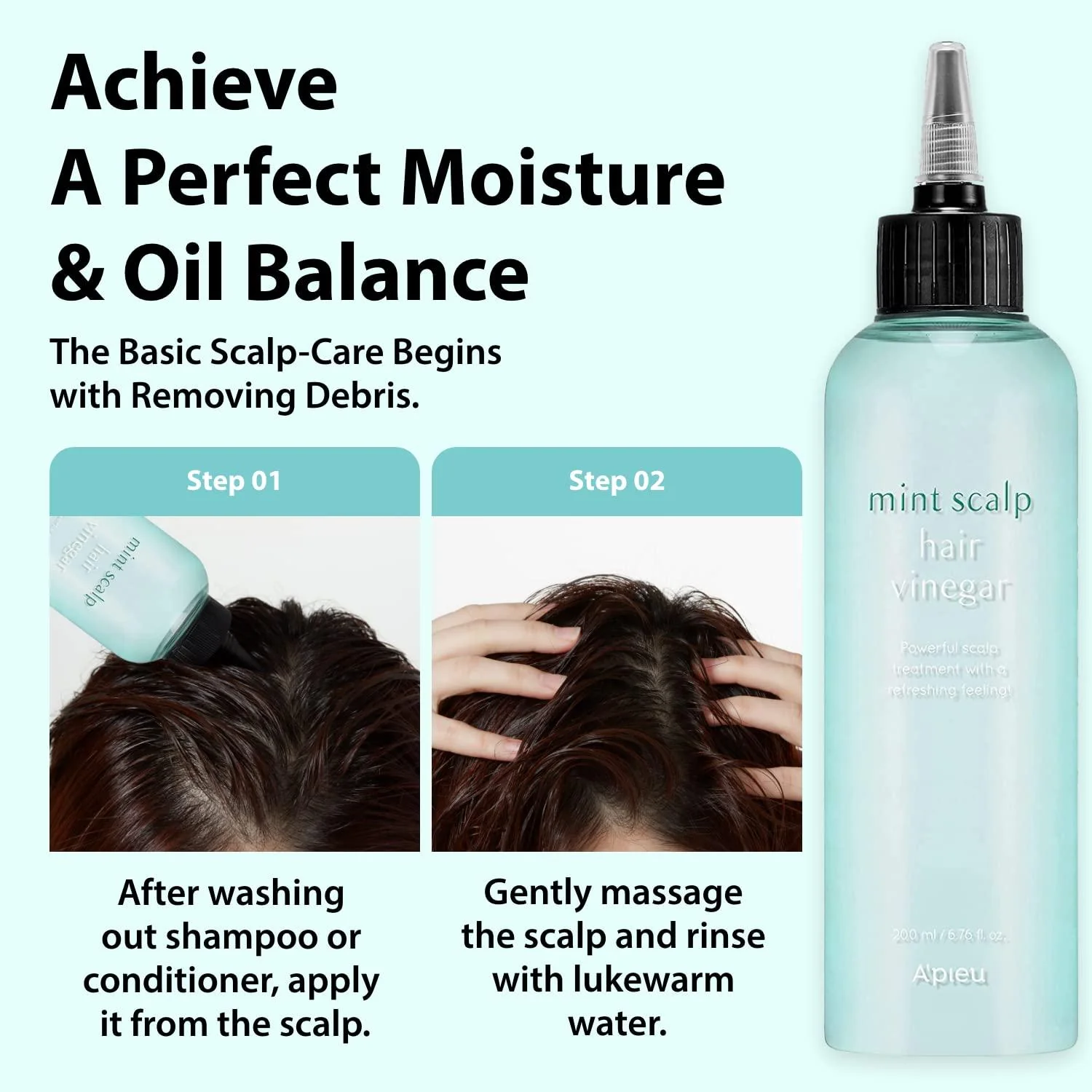 Mint Scalp Hair Vinegar [200ml] - Image 5