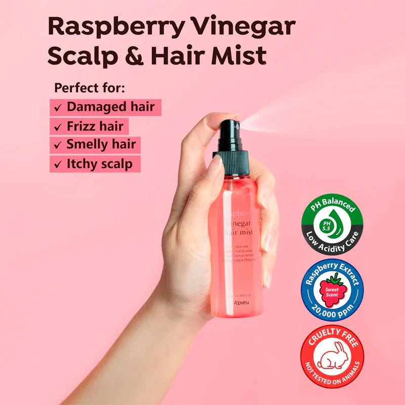 Raspberry Vinegar Hair Mist [105ml] - Image 2