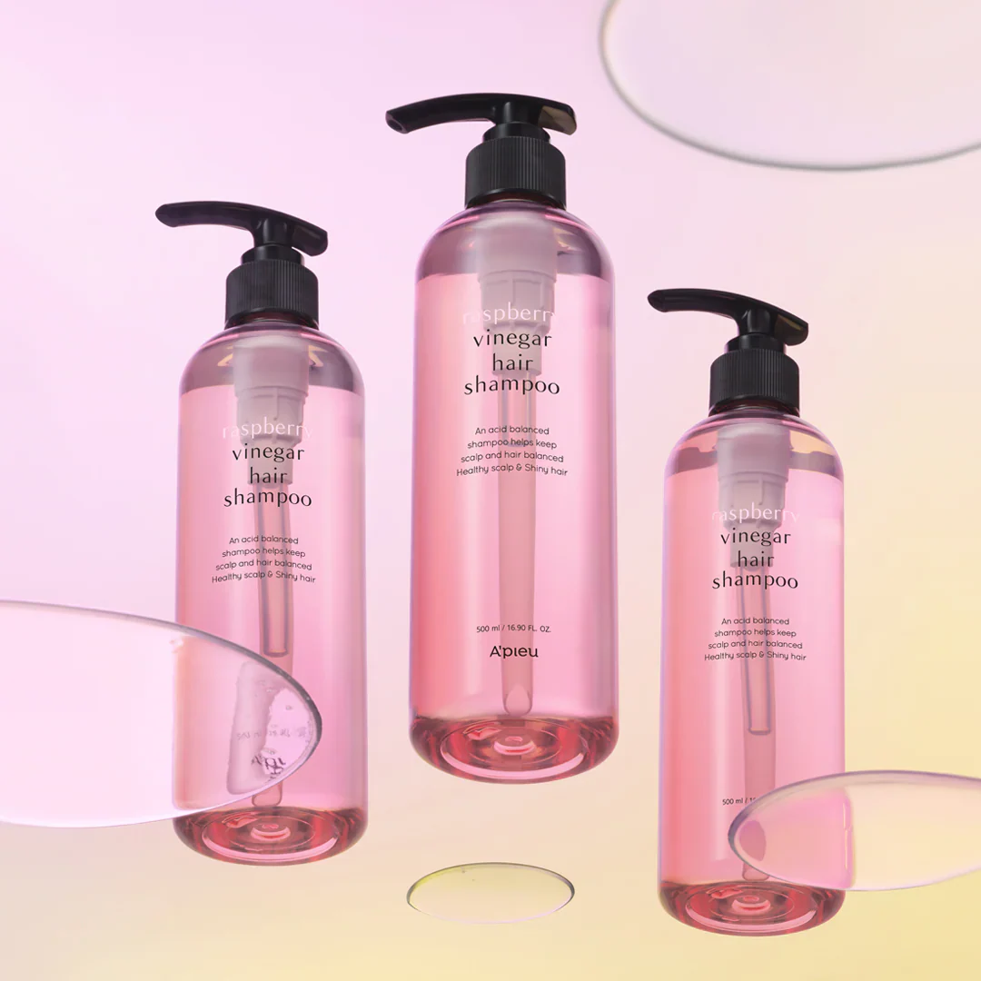 Raspberry Vinegar Hair Shampoo [500ml] - Image 3