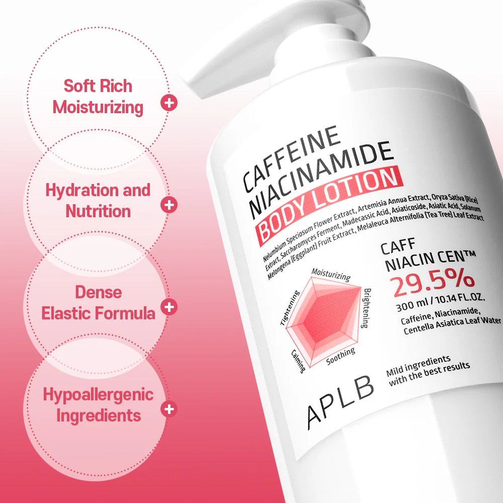 Caffeine Niacinamide Body Lotion [300ml] - Image 5