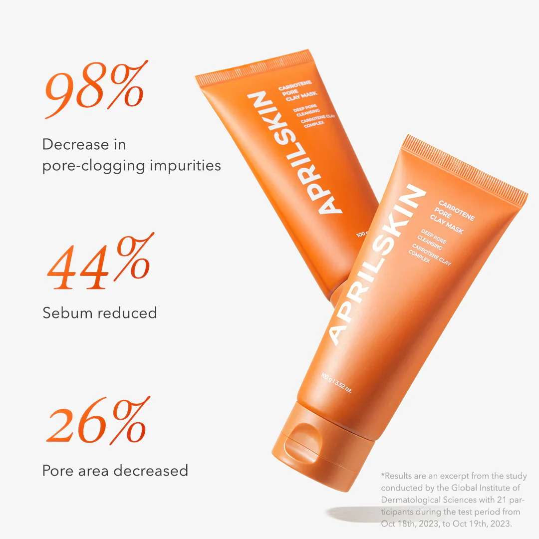 Carrotene Pore Clay Mask [100g] - Image 3