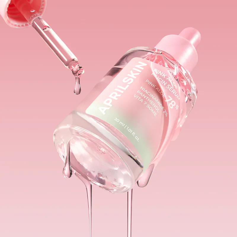 [APRILSKIN] Pink Aloe Mucin Serum [30ml] - Image 5