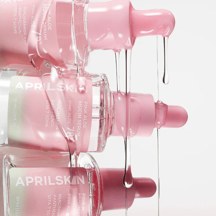 [APRILSKIN] Pink Aloe Mucin Serum [30ml] - Image 6