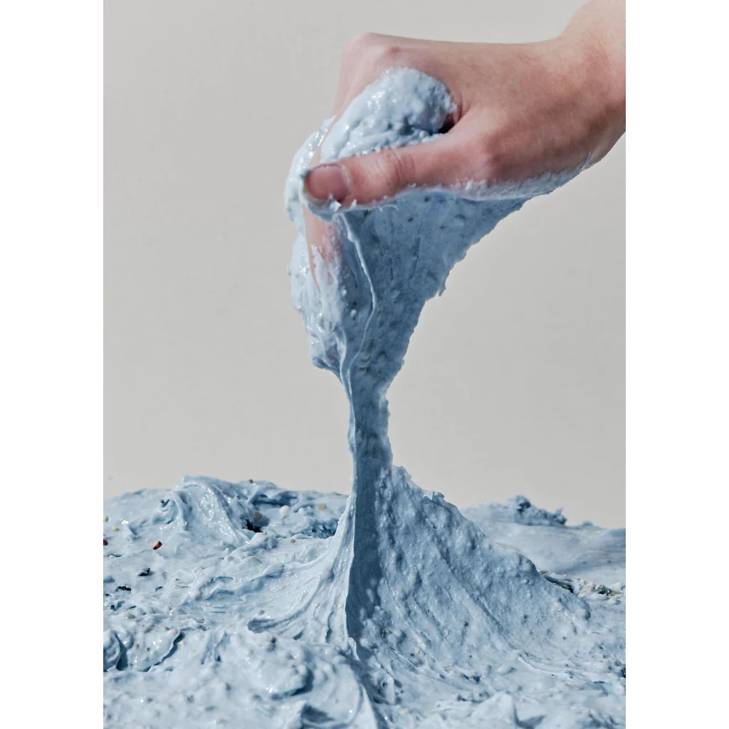 [Arencia] Fresh Blue Hyssop Rice Mochi Cleanser [120g] - Image 2