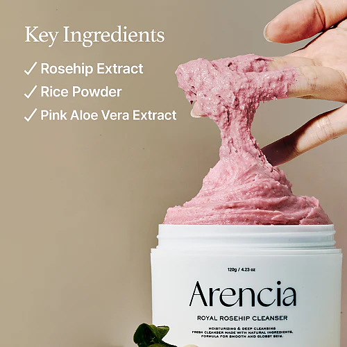 Fresh Royal Rosehip Rice Mochi Cleanser [120g] - Image 5