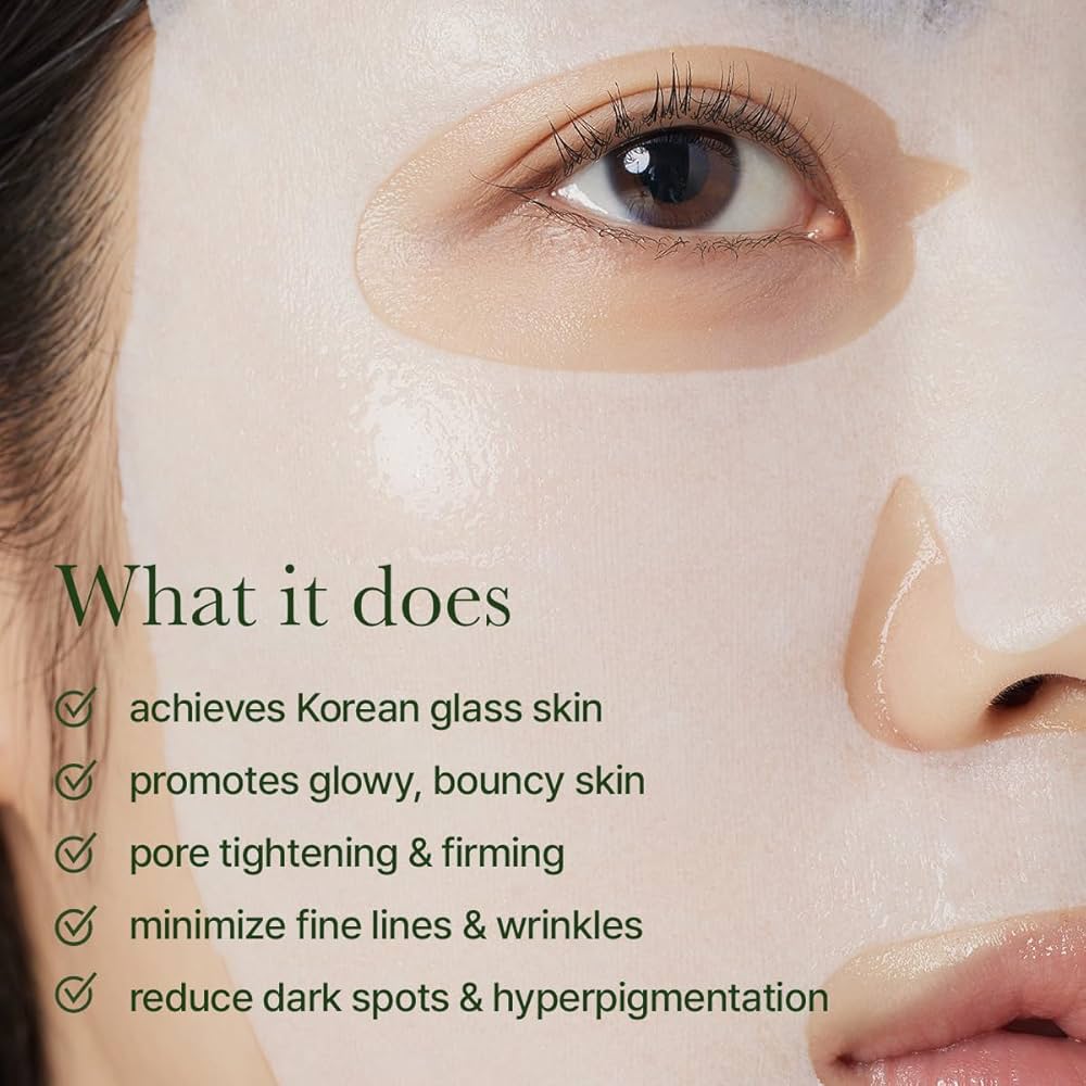 Holy Hyssop Sheet Mask Set [27ml x 5 sheets] - Image 3