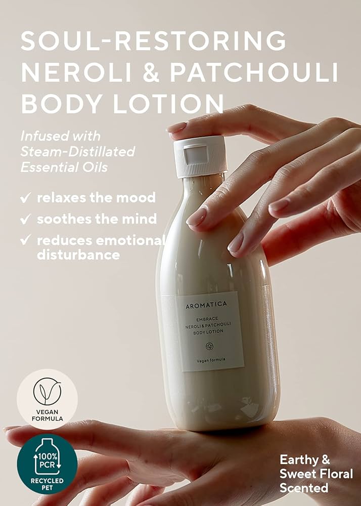 [AROMATICA] Embrace Body Lotion Neroli & Patchouli [300ml] - Image 4