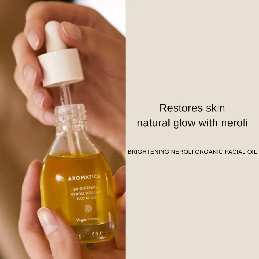 Organic Neroli Brightening Facial Oil [30ml] - Image 4