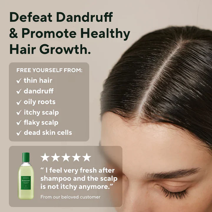 [AROMATICA] Rosemary Scalp Scaling Shampoo - Image 5