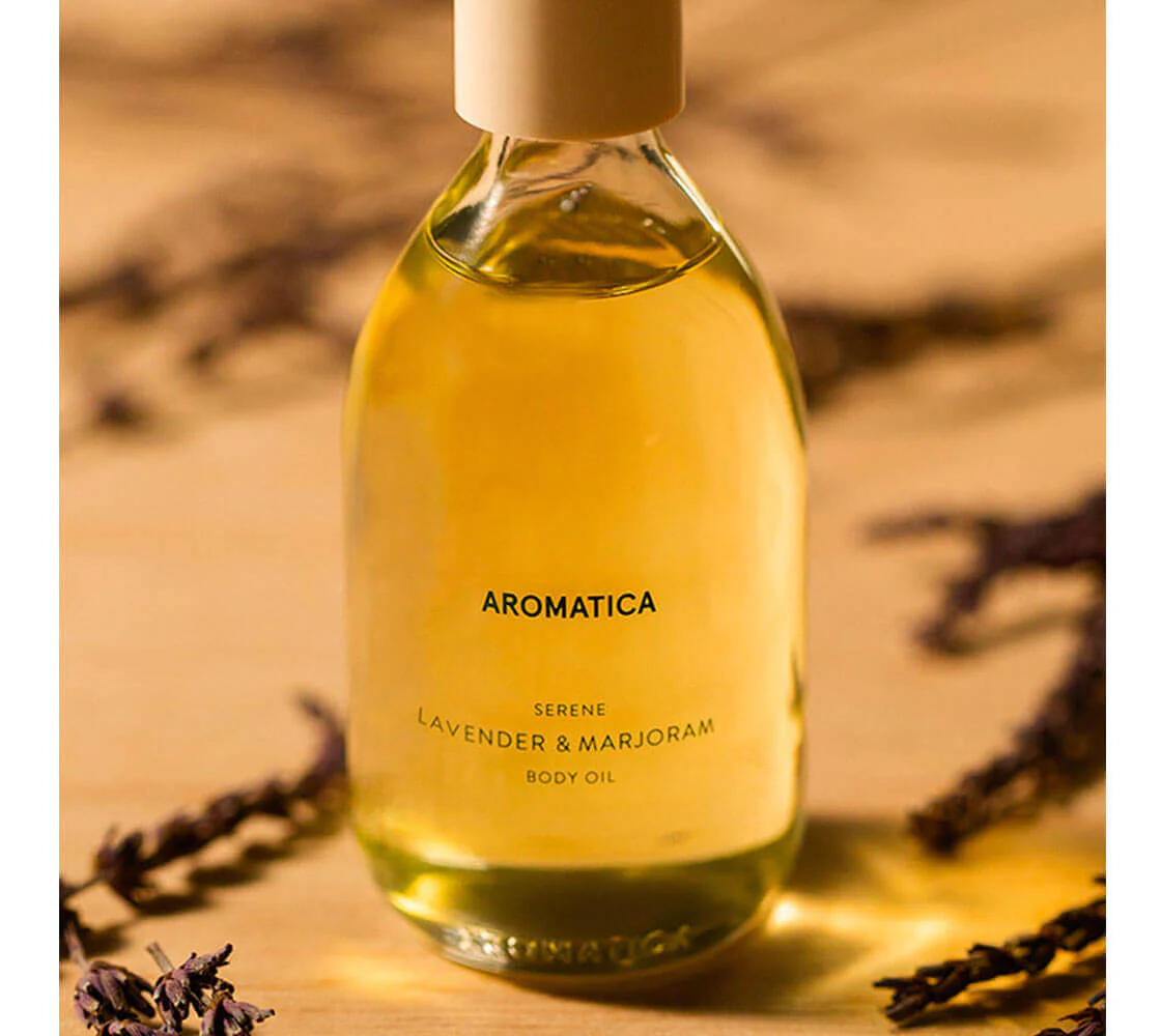 [AROMATICA] Serene Body Oil Lavender & Marjoram [100ml] - Image 5