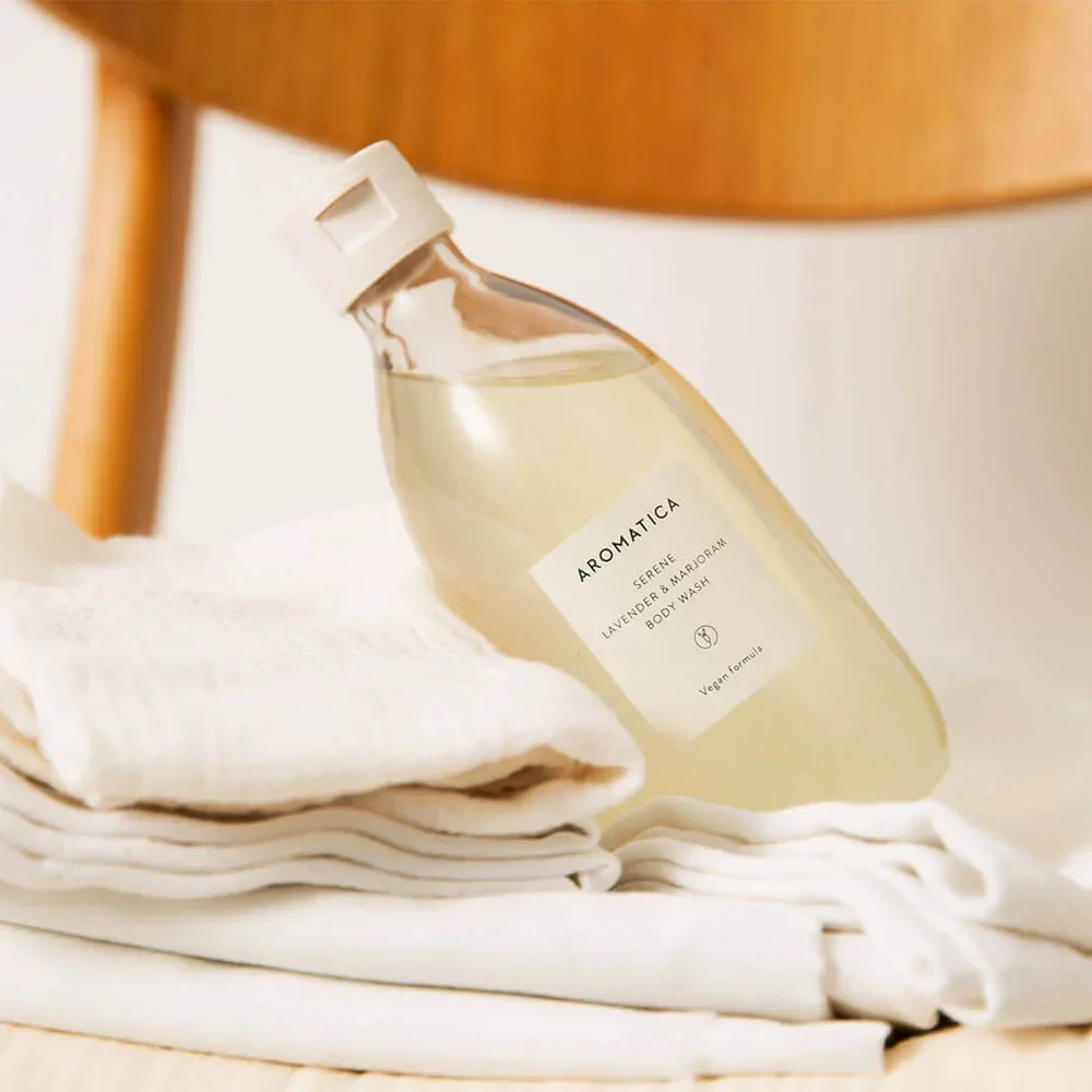 Serene Body Wash Lavender & Marjoram [300ml] - Image 3