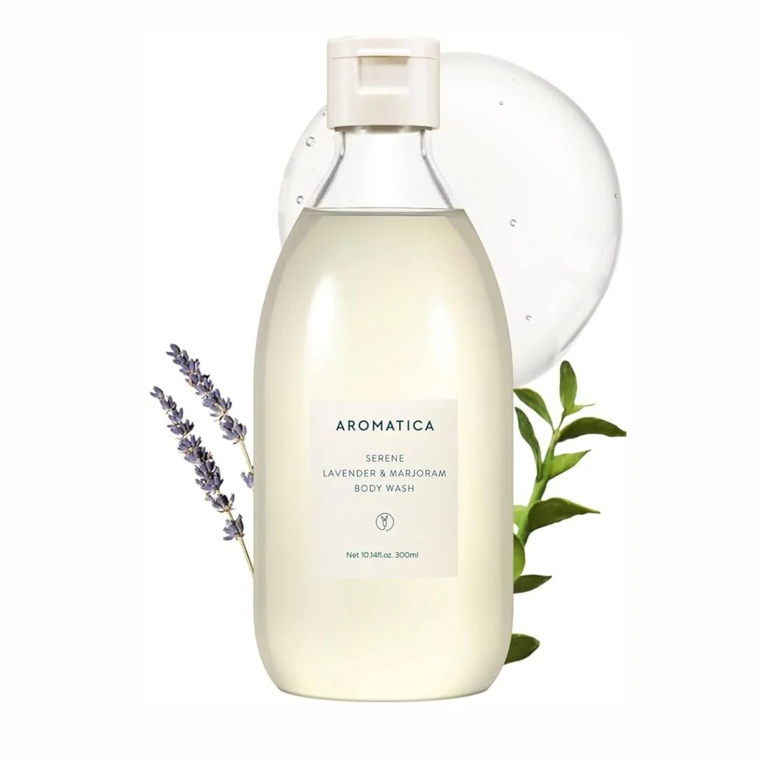 Serene Body Wash Lavender & Marjoram [300ml] - Image 4