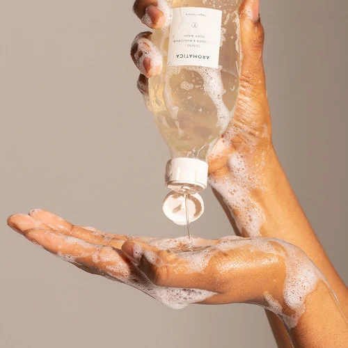 Serene Body Wash Lavender & Marjoram [300ml] - Image 5