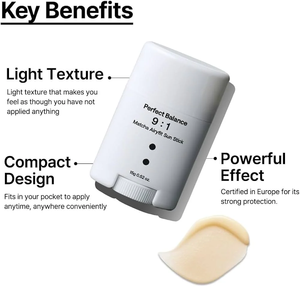 Matcha Airyfit Sun Stick [15g] - Image 4