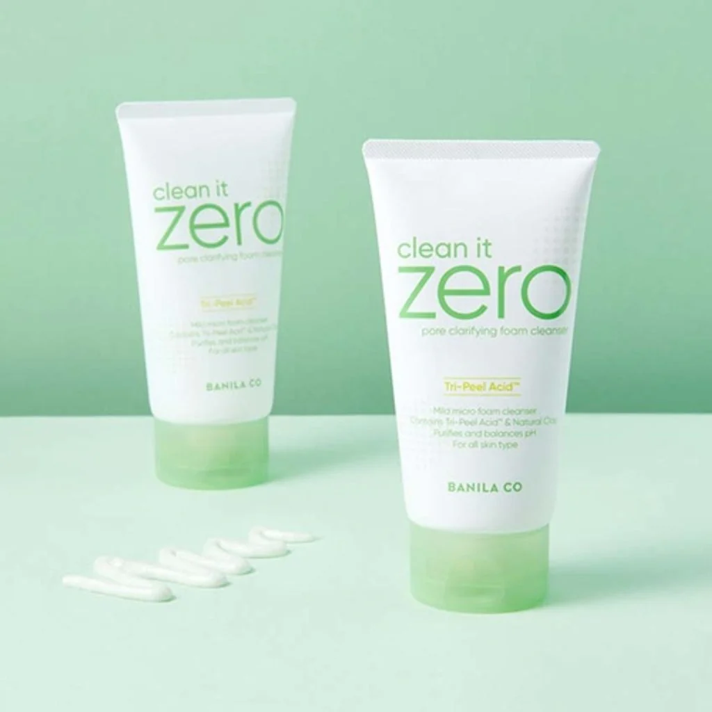 Clean It Zero Pore Clarifying Foam Cleanser [150ml] - Image 4