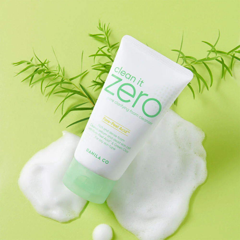 Clean It Zero Pore Clarifying Foam Cleanser [150ml] - Image 7