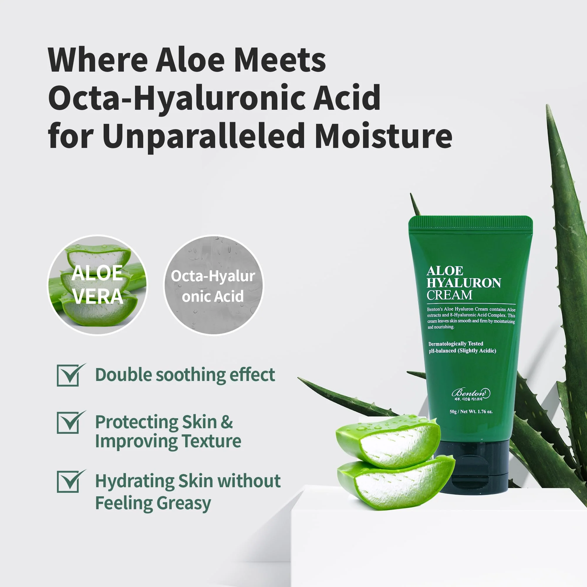 Aloe Hyaluronic Cream [50g] - Image 5