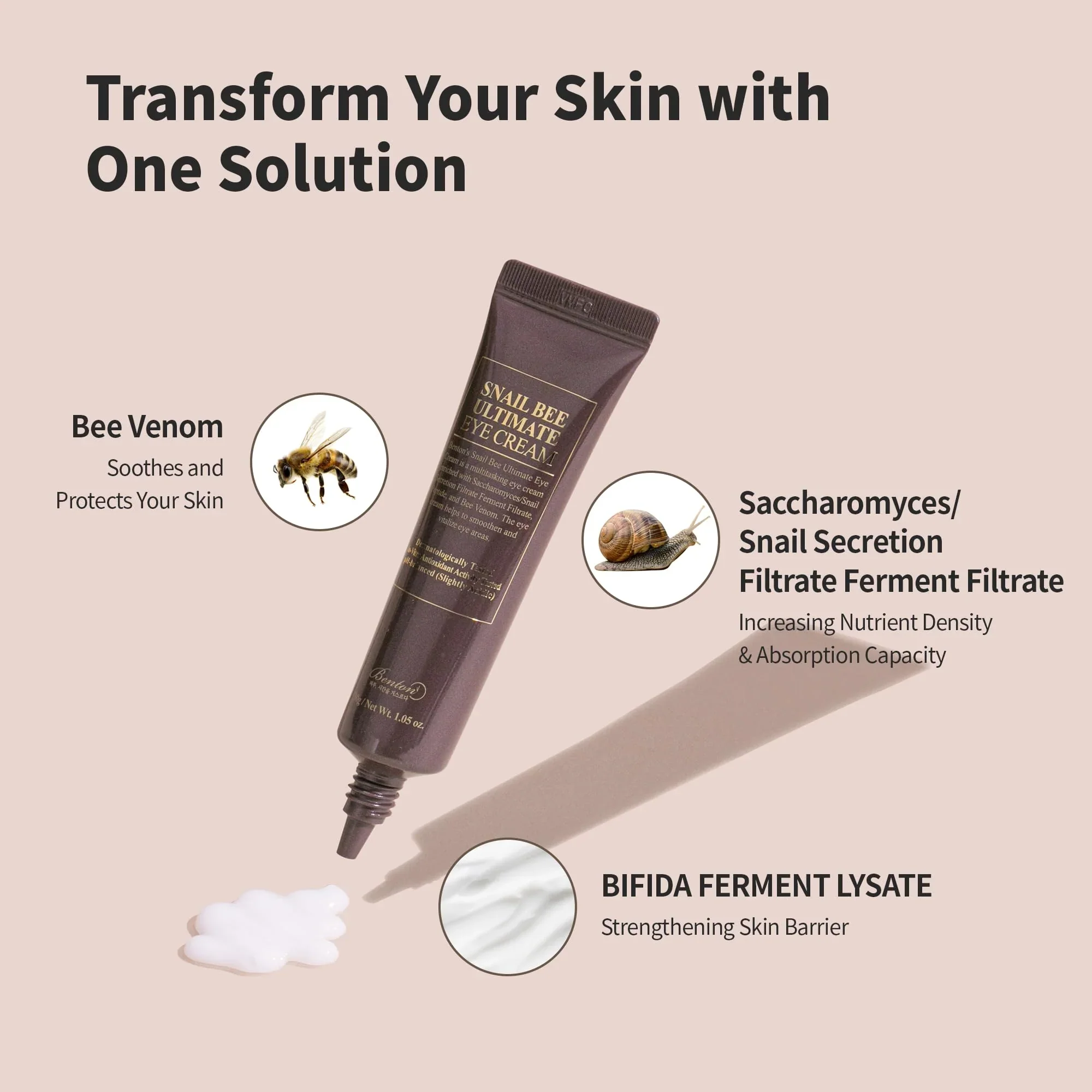 Snail Bee Ultimate Eye Cream [30g] - Image 2