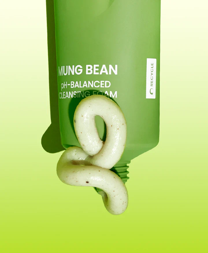 Mung Bean pH Balanced Cleansing Foam [80ml] - Image 2