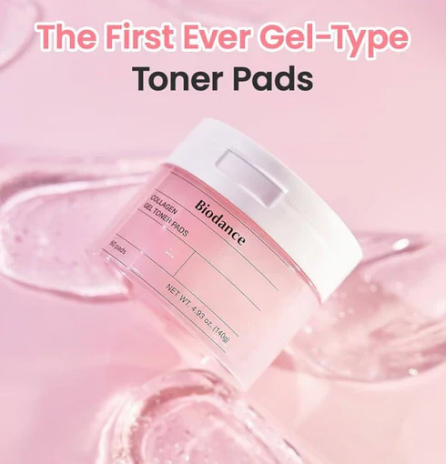 Organic Collagen Gel Toner Pads [60 Pads] - Image 3