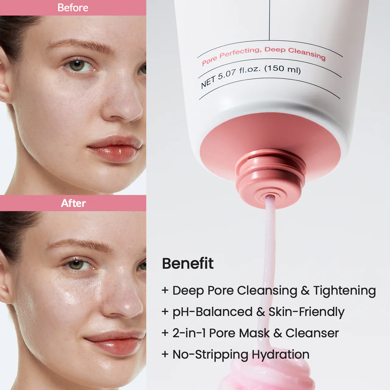 Collagen Mask To Foam Cleanser [150ml] - Image 4