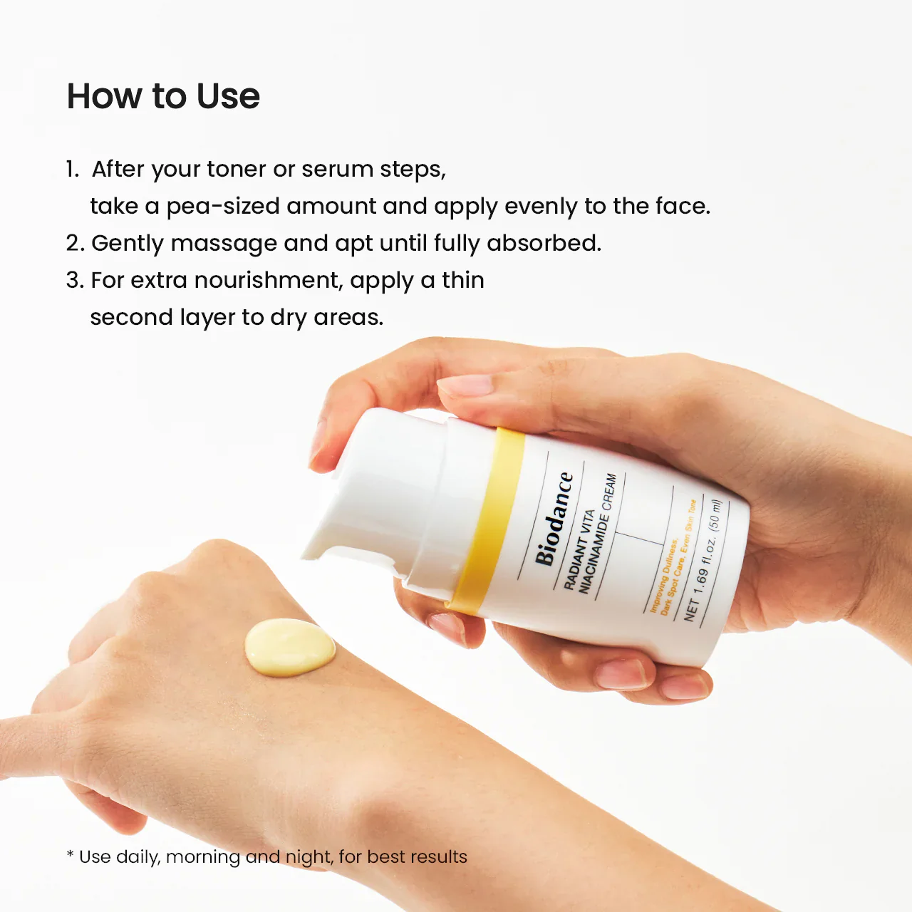 Radiant Vita Niacinamide Cream [50ml] - Image 4
