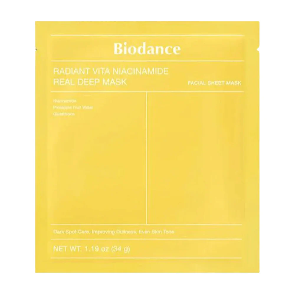 [Biodance] Radiant Vita Niacinamide Real Deep Mask [34g] - Image 7