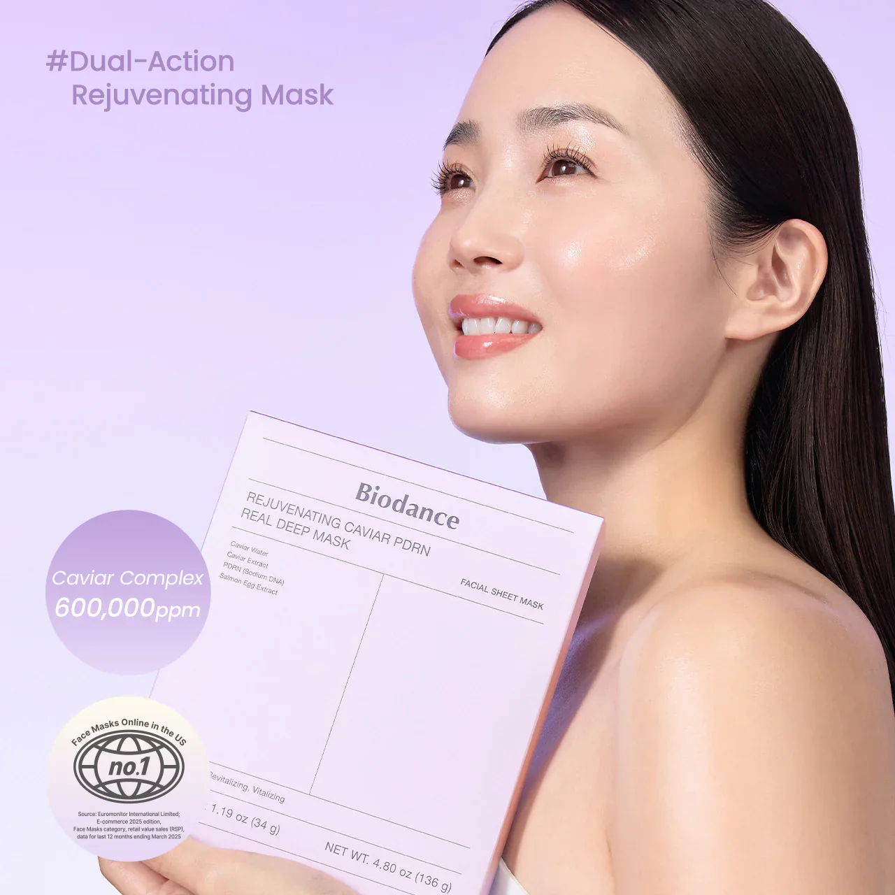 Rejuvenating Caviar PDRN Real Deep Mask - Image 4