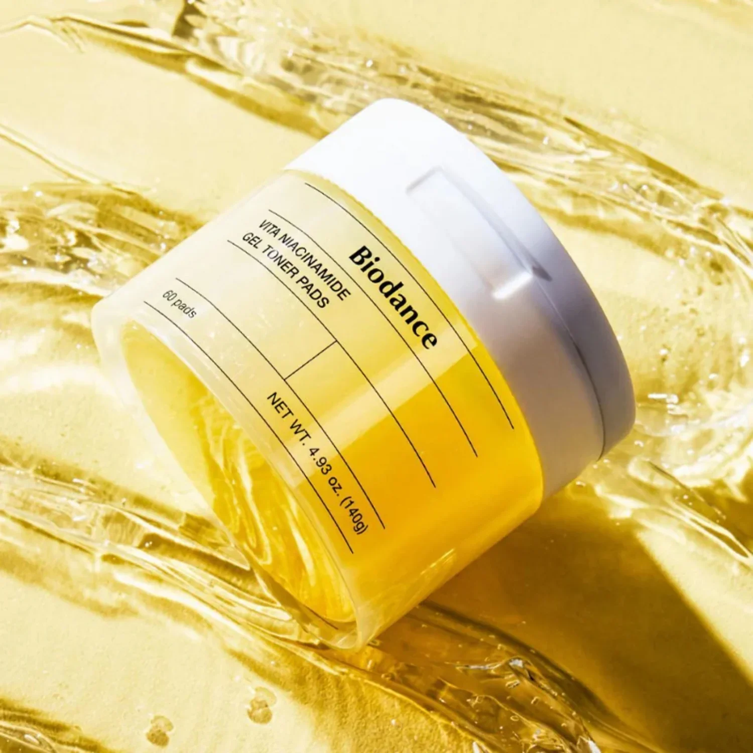 [Biodance] Vita Niacinamide Gel Toner Pads [60 Pads] - Image 3