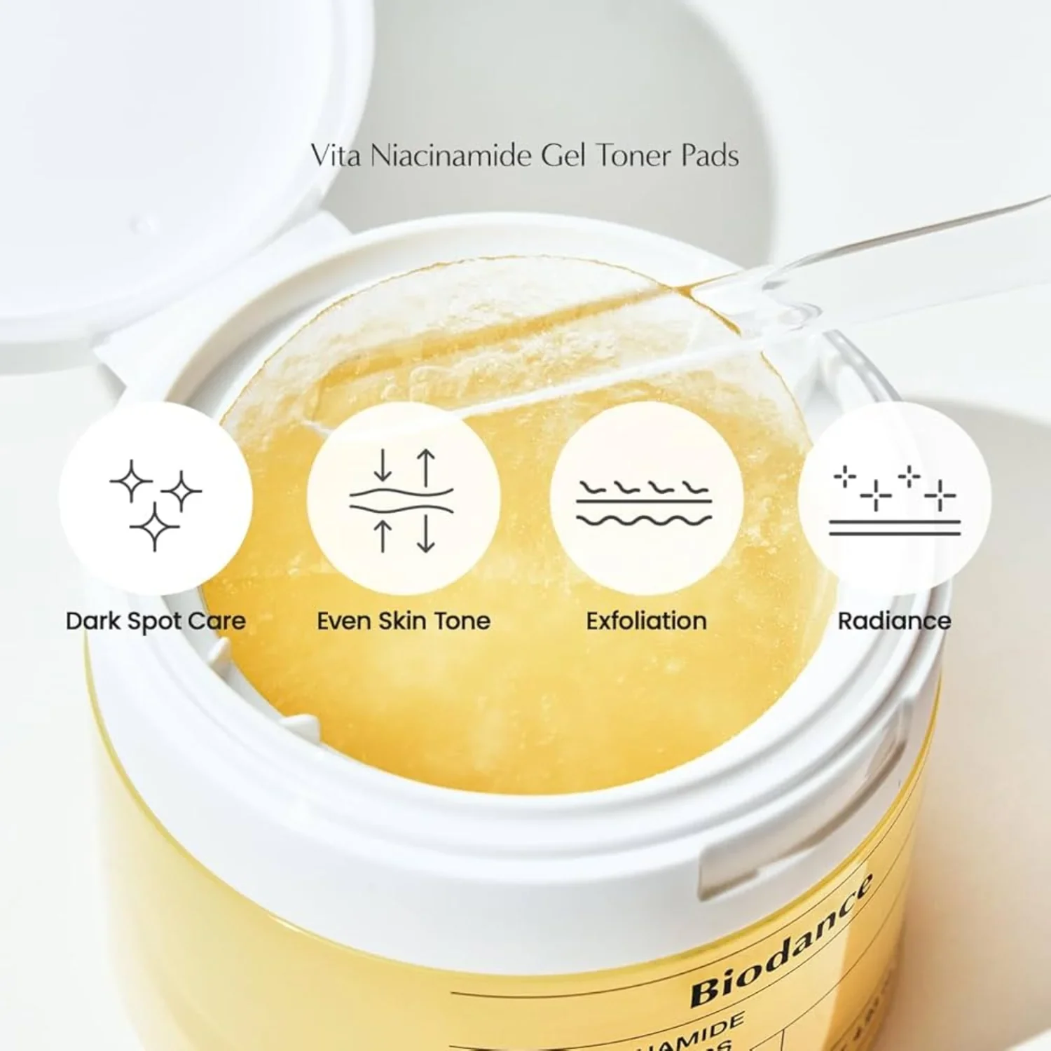[Biodance] Vita Niacinamide Gel Toner Pads [60 Pads] - Image 4