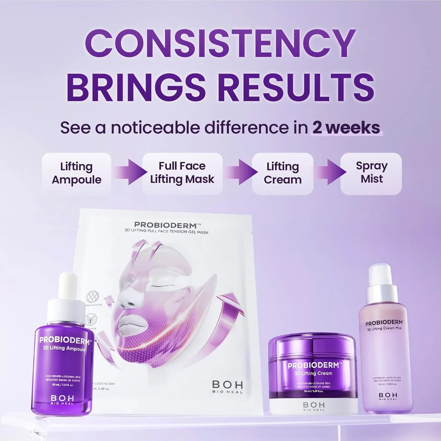 Probioderm 3D Lifting Cream Mist [100ml] - Image 4