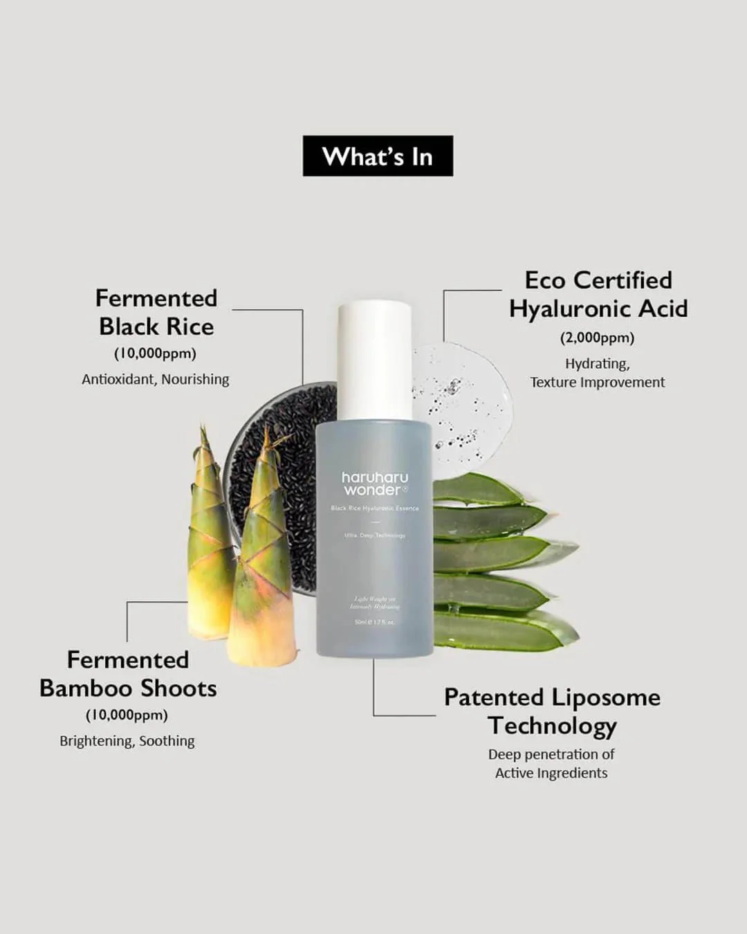 Black Rice Hyaluronic Essence[50ml] - Image 3