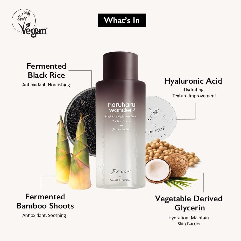 Black Rice Hyaluronic Toner - Image 3