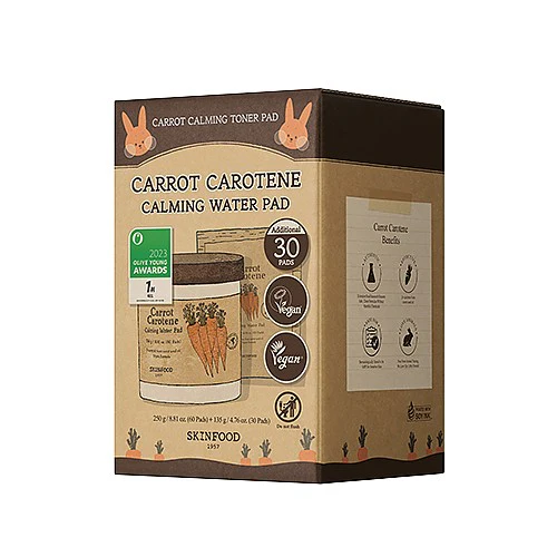 Carrot Carotene Calming Water Pad Special Plus Set [90pcs]  - Image 3