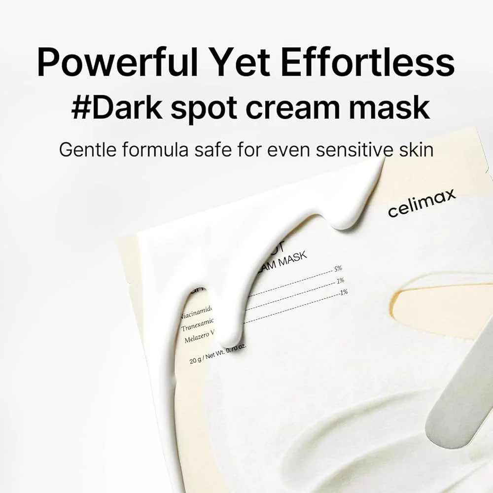 Pore+ Dark Spot Brightening Cream Mask [20g] - Image 4