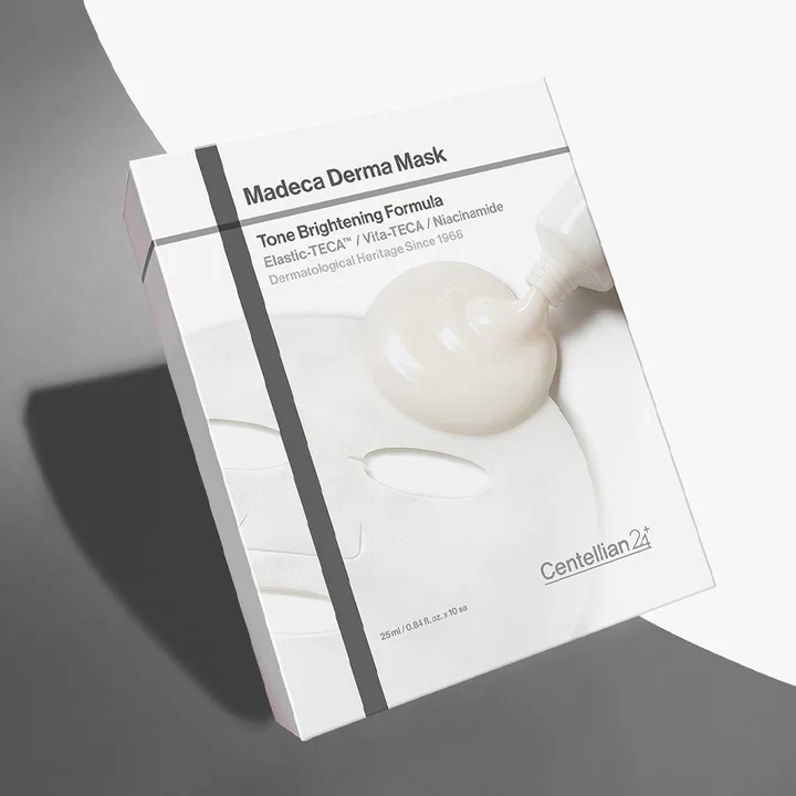 Madeca Derma Mask Tone Brightening Formula Set [25ml x 10 Sheets] - Image 2