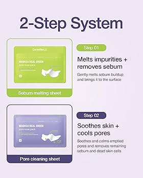 Madeca Real Green Pore Nose Pack [5 Sets] - Image 3