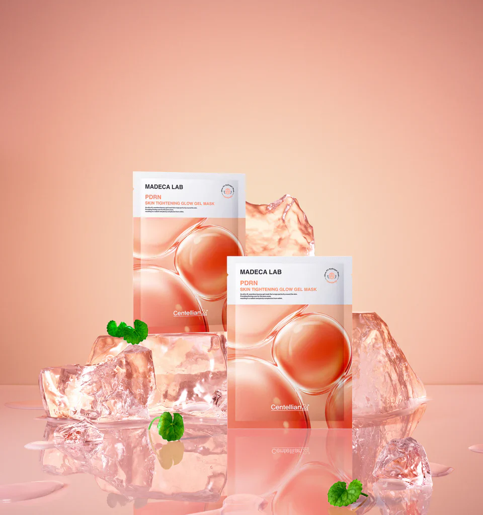 PDRN Skin Tightening Glow Gel Mask [5pcs] - Image 3