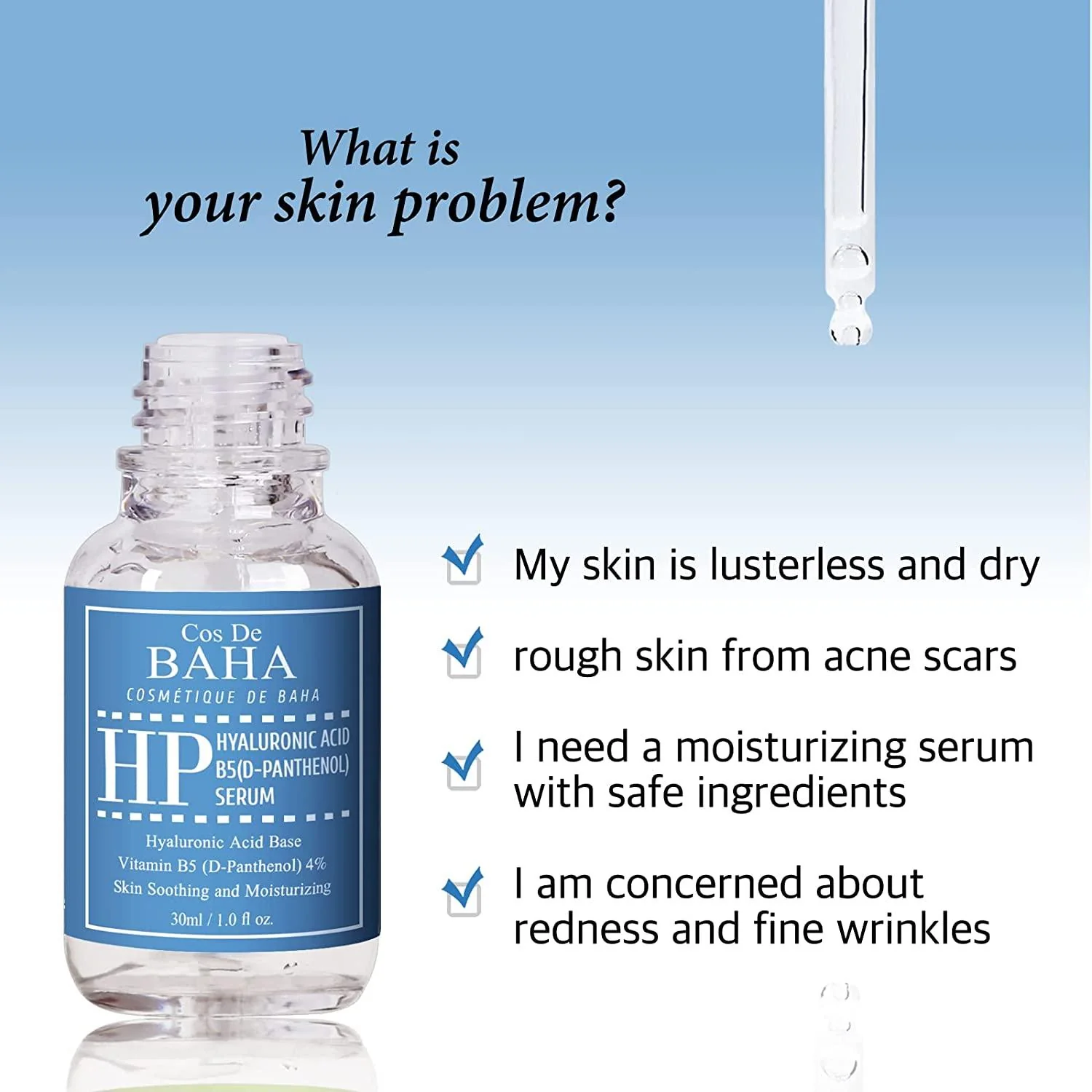 HP Hyaluronic Acid B5 (D-Panthenol) Serum [30ml] - Image 4