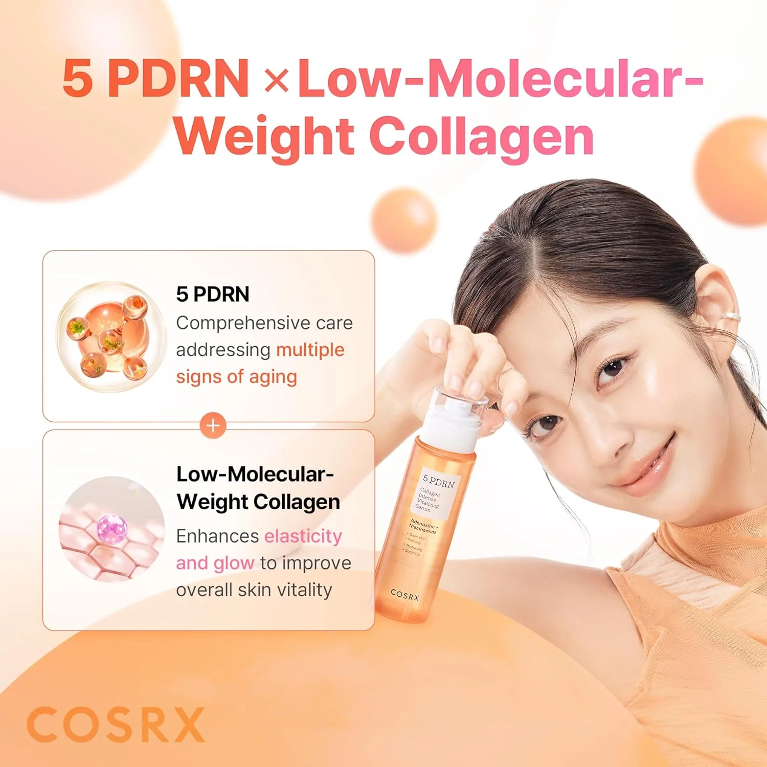 5 PDRN Collagen Intense Vitalizing Serum [100ml] - Image 6